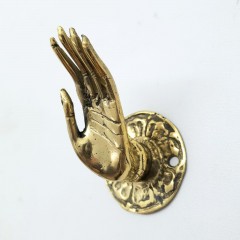 HAND BUDDHA BRONZE GOLD COLOR LEFT     - DECOR OBJECTS